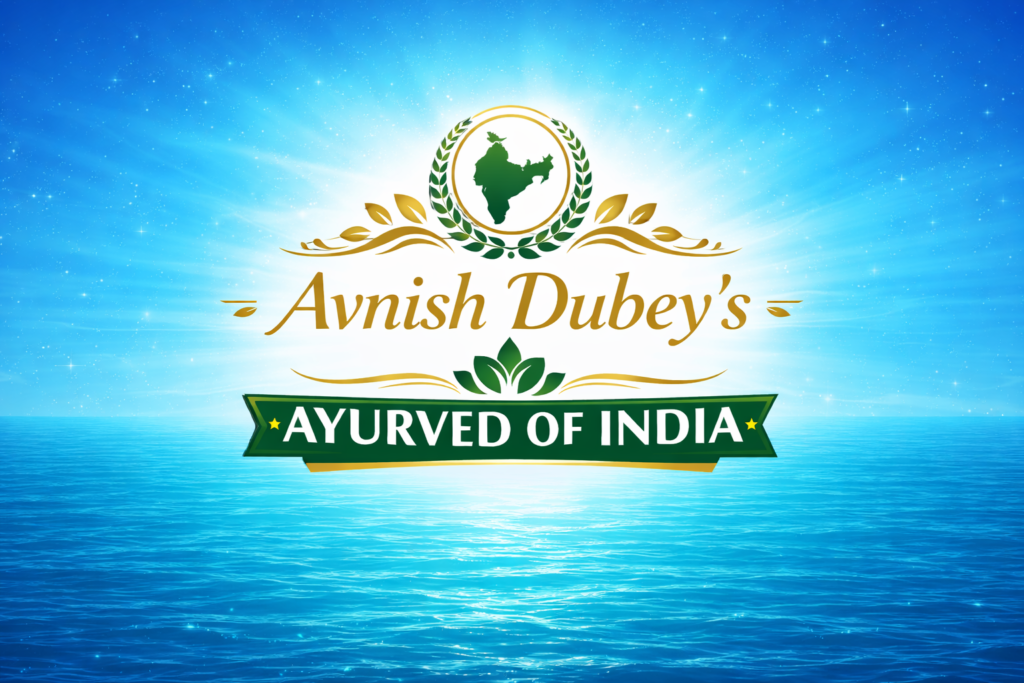 ayurved of india logo design